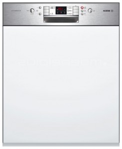 ciri-ciri, foto Mesin basuh pinggan mangkuk Bosch SMI 58M95
