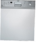 Whirlpool WP 69 IX Mesin pencuci piring dapat disematkan sebagian ukuran penuh, 12L