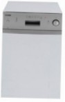 BEKO DSS 1312 XP Lave-vaisselle intégré en partie étroit, 10L