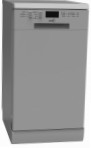 Midea WQP8-7202 Silver Opvaskemaskine frit stående smal, 9L