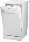 Gorenje GS52110BW Dishwasher freestanding narrow, 8L