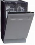 Zigmund & Shtain DW39.4508X Lave-vaisselle intégré complet étroit, 9L