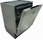 Zigmund & Shtain DW59.6006X Lave-vaisselle intégré complet taille réelle, 12L