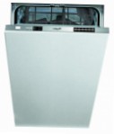 Whirlpool ADGI 792 FD Dishwasher built-in full narrow, 9L