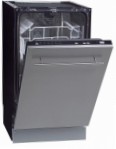Exiteq EXDW-I401 Lave-vaisselle intégré complet étroit, 9L