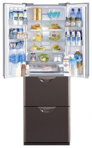 katangian, larawan Refrigerator Hitachi R-S37WVPUTD