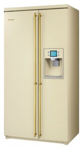 katangian, larawan Refrigerator Smeg SBS800P1