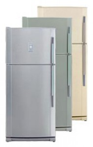 özellikleri, fotoğraf Buzdolabı Sharp SJ-641NBE