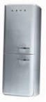 Smeg FAB32X4 Kühlschrank kühlschrank mit gefrierfach tropfsystem, 308.00L