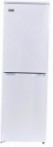 GALATEC GTD-224RWN Frigo réfrigérateur avec congélateur pas de gel, 179.00L