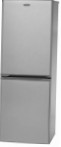 Bomann KG320 silver Fridge refrigerator with freezer drip system, 160.00L