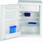 BEKO TSE 1270 Fridge refrigerator with freezer drip system, 114.00L
