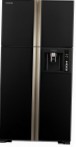 Hitachi R-W722PU1GBK Fridge refrigerator with freezer no frost, 600.00L