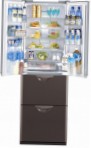 Hitachi R-S37WVPUTD Fridge refrigerator with freezer, 365.00L