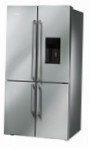 Smeg FQ75XPED Kühlschrank kühlschrank mit gefrierfach no frost, 643.00L