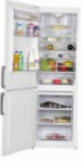 BEKO RCNK 295E21 W Fridge refrigerator with freezer no frost, 281.00L