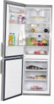 BEKO RCNK 295E21 S Frigo réfrigérateur avec congélateur pas de gel, 281.00L