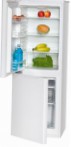 Bomann KG320 white Fridge refrigerator with freezer drip system, 160.00L