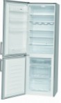 Bomann KG186 silver Kühlschrank kühlschrank mit gefrierfach tropfsystem, 288.00L