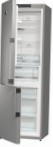 Gorenje NRK 61 JSY2X ตู้เย็น ตู้เย็นพร้อมช่องแช่แข็ง ระบบน้ำหยด, 306.00L