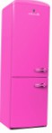 ROSENLEW RC312 PLUSH PINK Fridge refrigerator with freezer drip system, 315.00L