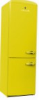 ROSENLEW RC312 CARRIBIAN YELLOW Fridge refrigerator with freezer drip system, 315.00L