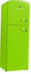 ROSENLEW RT291 POMELO GREEN Fridge refrigerator with freezer drip system, 294.00L