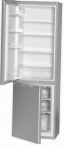 Bomann KG178 silver Fridge refrigerator with freezer drip system, 268.00L