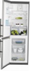Electrolux EN 3453 MOX Fridge refrigerator with freezer drip system, 344.00L