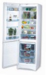 Vestfrost BKF 404 E40 Yellow Fridge refrigerator with freezer drip system, 373.00L