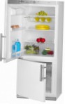 Bomann KG210 white Fridge refrigerator with freezer drip system, 227.00L