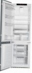 Smeg C7280NLD2P Fridge refrigerator with freezer drip system, 263.00L