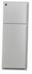 Sharp SJ-SC451VSL Frigo réfrigérateur avec congélateur pas de gel, 367.00L