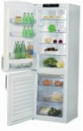 Whirlpool WBE 3322 NFW Fridge refrigerator with freezer, 326.00L