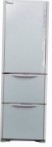 Hitachi R-SG37BPUSTS Frigo réfrigérateur avec congélateur pas de gel, 365.00L