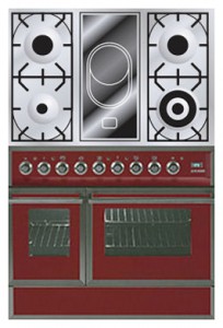 Характеристики, снимка Кухненската Печка ILVE QDC-90VW-MP Red