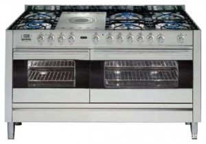 características, Foto Estufa de la cocina ILVE PF-150S-VG Stainless-Steel