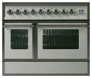 Characteristics, Photo Kitchen Stove ILVE QDC-90W-MP Antique white