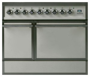χαρακτηριστικά, φωτογραφία Σόμπα κουζίνα ILVE QDC-90B-MP Antique white