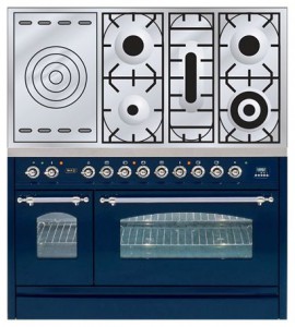 Характеристики, снимка Кухненската Печка ILVE PN-120S-VG Blue