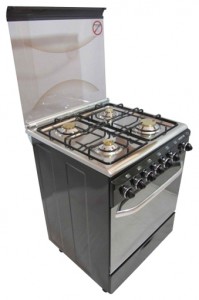 विशेषताएँ, तस्वीर रसोई चूल्हा Fresh 60x60 ITALIANO black st.st. top