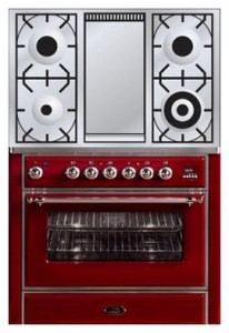 Характеристики, снимка Кухненската Печка ILVE M-90FD-MP Red