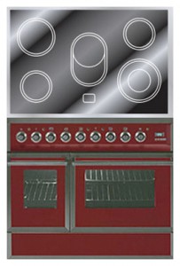 Характеристики, фото Кухонна плита ILVE QDCE-90W-MP Red