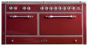 特点, 照片 厨房炉灶 ILVE MC-150F-MP Red