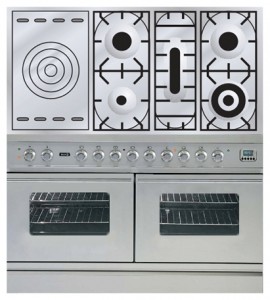 Характеристики, снимка Кухненската Печка ILVE PDW-120S-VG Stainless-Steel