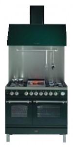 مشخصات, عکس اجاق آشپزخانه ILVE PDN-100B-VG Green
