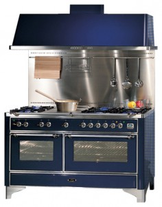 χαρακτηριστικά, φωτογραφία Σόμπα κουζίνα ILVE M-150S-VG Blue