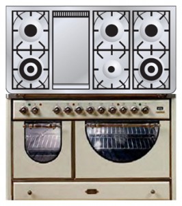 характеристики, Фото Кухонная плита ILVE MCSA-120FD-MP Antique white