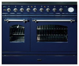 Characteristics, Photo Kitchen Stove ILVE PD-90BN-MP Blue