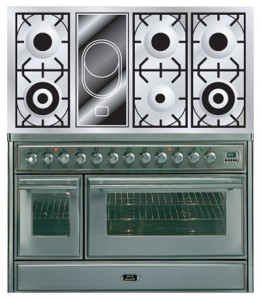 Characteristics, Photo Kitchen Stove ILVE MT-120VD-MP Stainless-Steel